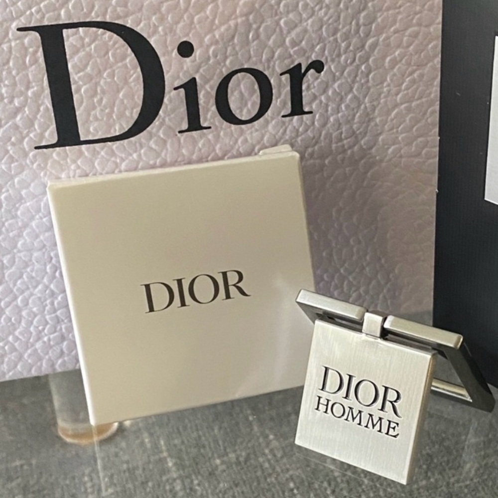 Dior Homme Silver phone stand